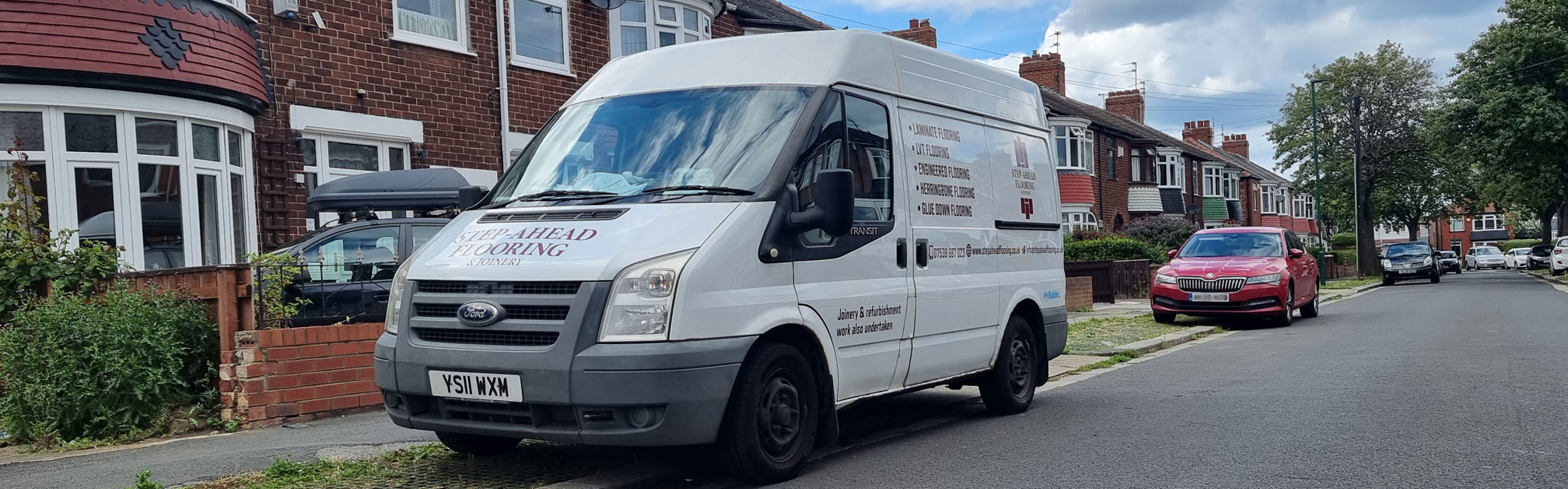 Step Ahead Flooring van